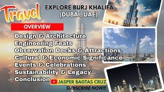 BURJ KHALIFA | DUBAI UNITED ARAB EMIRATES | TRAVEL | EXPLORE