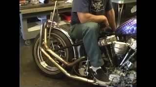 Job's '57 Panhead Berserker (clip from Choppertown FTV)