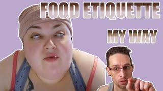 Foodie Beauty Au Contraire (Nader Elshamy teaches her etiquette)