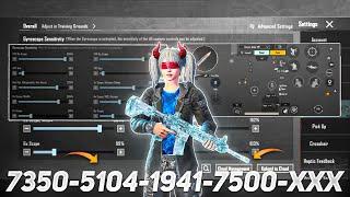 New Update 3.2 BestSensitivity Code + Control Settings Pubg Mobile/Bgmi Sensitivity 2024