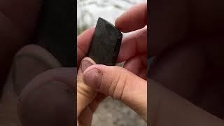 Making a knife sharpener pendant from nature #survival #nature #bushcraft #camping #outdoorlife
