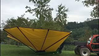 Harvesting apples by Sicma kit on a Telehandler (Video credit: J. Fochesato)