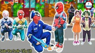 Giải Cứu Nhện Nhí Khỏi Búp Bê Squid Game || Tổng Hợp Phim Hành Động Hay Nhất - Spider-Man Family