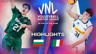  BUL vs.  ITA - Highlights | Week 3 | Men's VNL 2024