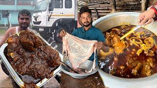 दीपक भाई का Mutton ऐसा होता है की लोग barish में भींग कर आ जाते हैं खाने | Local चर्बी वाला खस्सी