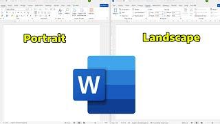 How To Make Portrait & Landscape in Same Document in Microsoft Word