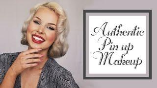 Authentic Pin Up Makeup | Based on Paintings