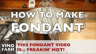 How to make FONDANT for BEES!