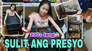 STORAGE RACK ORGANIZER SULIT ANG PRESYO UNBOXING+REVIEW | YSELLE GAGARIN