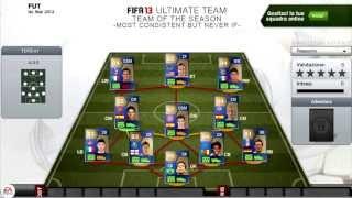 FIFA 13 | TEAM OF THE SEASON | FIFA 13 TOTS MOST CONSISTENT BUT NEVER IF INFO by OhAxeel