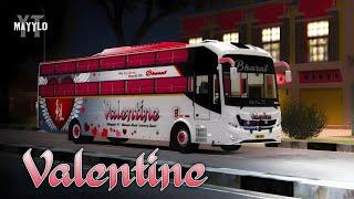 Bharat Valentine bus livery | MAYYLO YT | Veera v8 bus mod livery | bussid livery