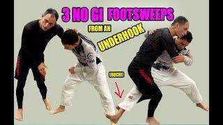 3 Foot Sweeps for No Gi BJJ (Judo/Wrestling/Jiu-Jitsu)