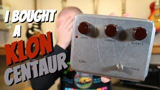 I Bought A Klon Centaur... My First Thoughts & Impressions