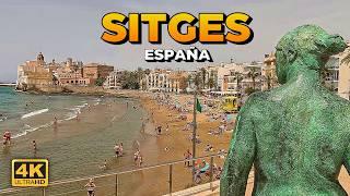 Explorando SITGESUn Pueblo de Ensueño en la COSTA CATALANA 