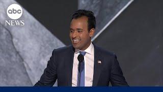 Vivek Ramaswamy urges crowd to ‘vote Trump' at RNC day 2