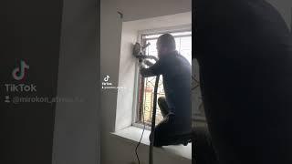 Аккуратный демонтаж старых окон по немецкой технологии,  WhatsApp 8 701 3597502 #окнаатырау #атырау