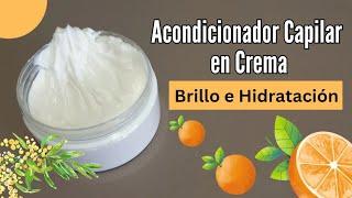  ACONDICIONADOR CAPILAR EN CREMA de COCO y NARANJA | Cabello de Normal a Seco