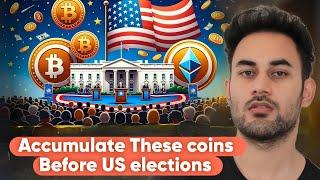 Accumulate these Altcoins before US elections . #uselection #altcoins