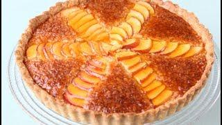 грушевый пирог (яблочный) Pear & Almond Tart