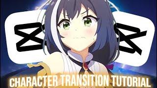 Character transition tutorial  Capcut!