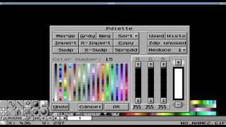 GrafX2: Brush effects and Color Remapping