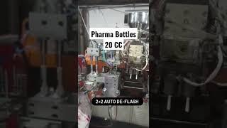 Pharmaceutical Bottles Manufacturing #machinery #hdpe #bottles #plastic #autodeflashing #extrusion