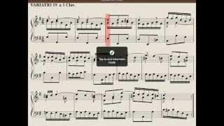 19 Goldberg Variations (J.S. Bach) complete with score. Kimiko Ishizaka, piano.