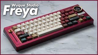 Freya by Wuque Studio | This Keyboard Has A Combo Touch Screen / Knob, and Slider!