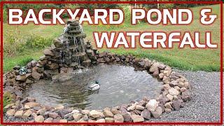 Backyard Pond and Waterfall