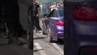 BMW M4 vs Security 