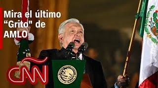 Así fue el último “Grito” de AMLO en el día de la Independencia de México