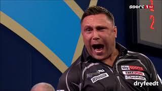 Gerwyn Price  9 nyilas dobása / 9 darter - 2022 PDC World Darts Championship - 2022.01.01. - Magyar