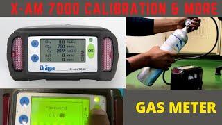 DRAGER X AM 7000 GAS METER USE