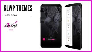 KLWP THEMES  "Line Style Kustom" Top 2019