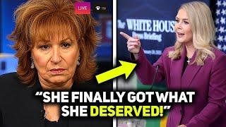 Joy Behar FIRED From The View as Karoline Leavitt EXPOSES Her Controversial Comments..