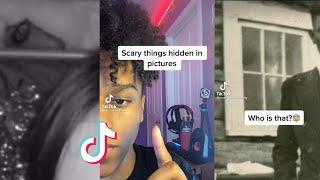 Scary Things Hidden in Pictures| TikTok Compilation #1