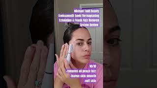 Michael Todd Beauty Sonicsmooth Sonic Dermaplaning Exfoliation & Peach Fuzz Removal System Review