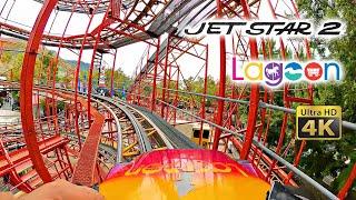 Jet Star 2 Roller Coaster On Ride 4K POV Lagoon 2023 09 30