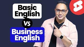 Basic English VS Business English | Daily Use English Words And Phrases #businessenglish #words