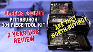 Harbor Freight Pittsburgh Tool Kit Review | 2 year hands-on Experience