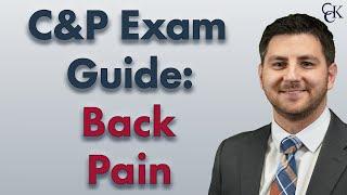 What to Expect At Your C&P Exam for Back Pain