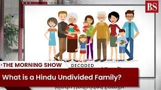 What is a Hindu Undivided Family?