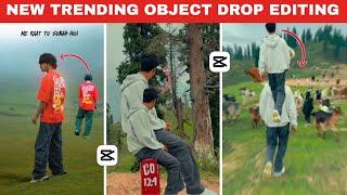 Trending Video Editing Object Drop Effect Capcut In Mobile  | Puzzle Transition Video Editing