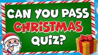 Christmas Trivia Quiz  | Test Your Christmas General Knowledge 