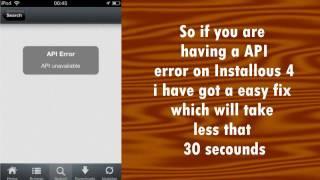 How to fix API error on Installous 4 // Easy Fix