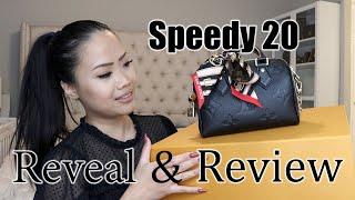 LOUIS VUITTON SPEEDY 20 REVEAL/REVIEW | WHAT IT FITS | HOT NEW PIECE | PROS & CONS | LETS CHAT