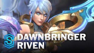 Dawnbringer Riven Wild Rift Skin Spotlight