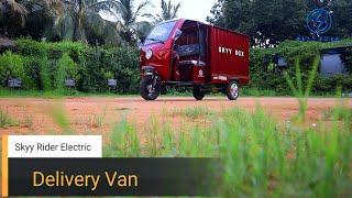 "Skyy Rider  Delivery Van | Top Electric Delivery Van 2024 | Full Review & Test Drive"