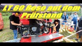 Simson S 50 LT 60 Reso auf dem Prüfstand / Bergsdorf Prüfstand / ZweeTakter / MotoVlog #20