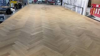 Tarkett Segno parquet installation process